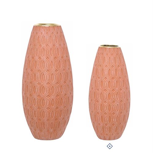 JARRA CERAMICA GOLDEN BRICK 38CM