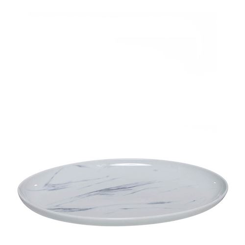 23743 TRAVESSA PORCELANA OVAL MARMORE 35CM