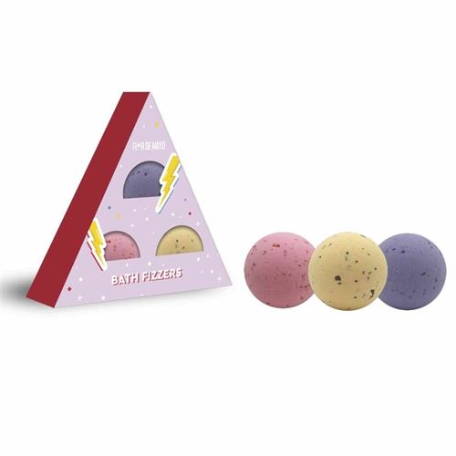 078171 SET BOMBAS BANHO FIZZERS X3 160GR