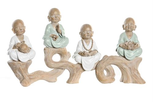 FD-205479 FIGURA RESINA 34,5X9X18,5 MONGES MULTICOR