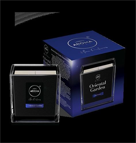 AROMA HOME CANDLE BLACK MAGIC ORIENTAL GARDEN 155GR