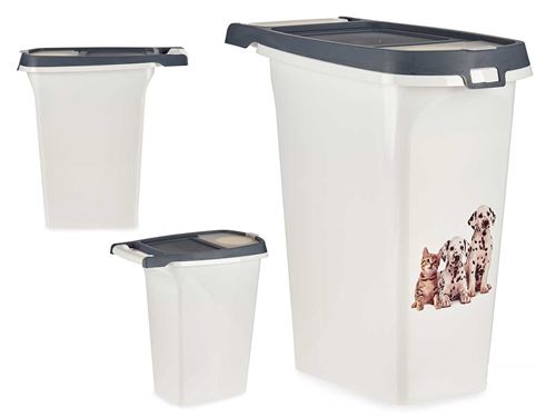87856 BALDE DISPENSADOR COMIDA PLASTICO 10L