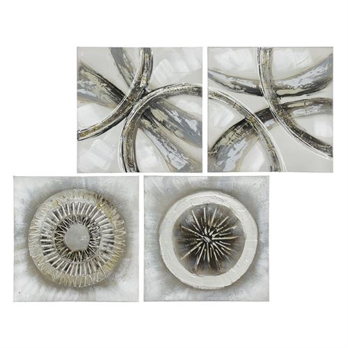 56227 QUADRO CIRCULOS 40X40X3CM