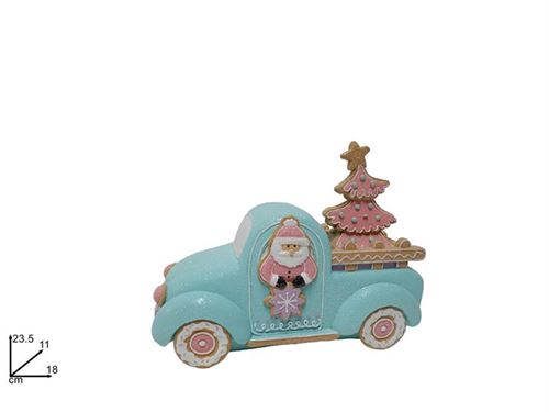 CARRO NATAL RESINA CAKE DESIGN 18CM