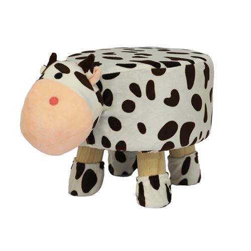 PUFF 27X25X25CM VACA D-002A