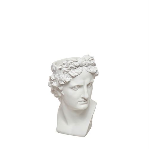 POLIRESINA - BUSTO APOLO BRANCO C 61,50 L 30,20 A 42,00