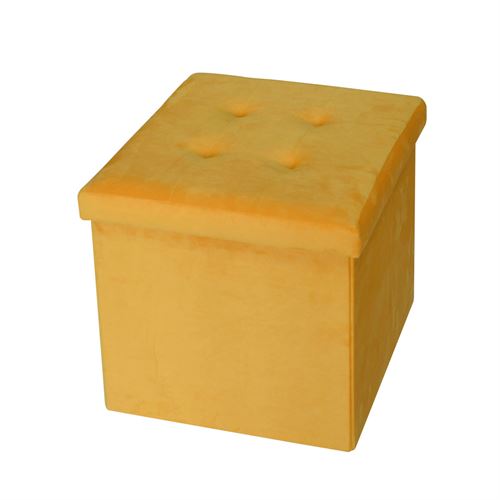 23627 BANQUETA AMARELO 38X38X38