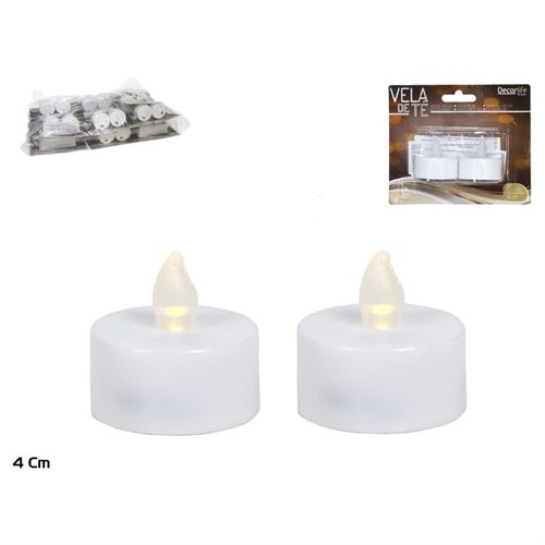 615488 VELAS DE TÉ LED X2