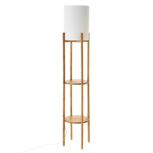 802273 LÂMPADA SOLO BAMBU NATURAL 30 X 30 X 150 CM