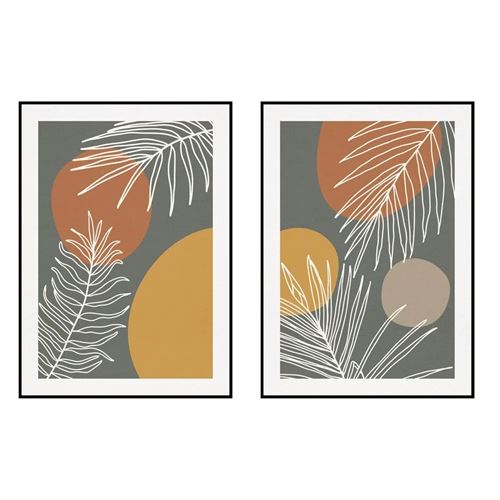 806031 QUADRO ALGODAO IMPRESSO 2 MODELO MDF 51X2,5X71CM