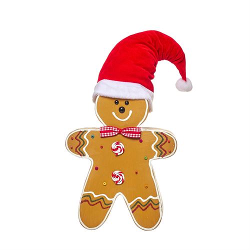 NATAL - BONECO GINGERBREAD 23x50x7cm