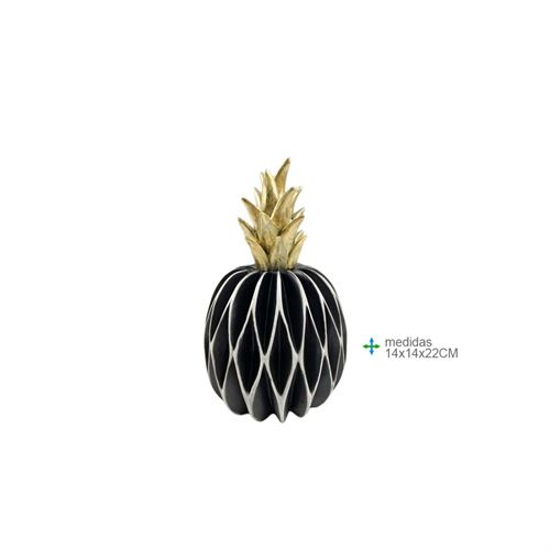 AR-76153 ABACAXI RESINA 14x14x22cm