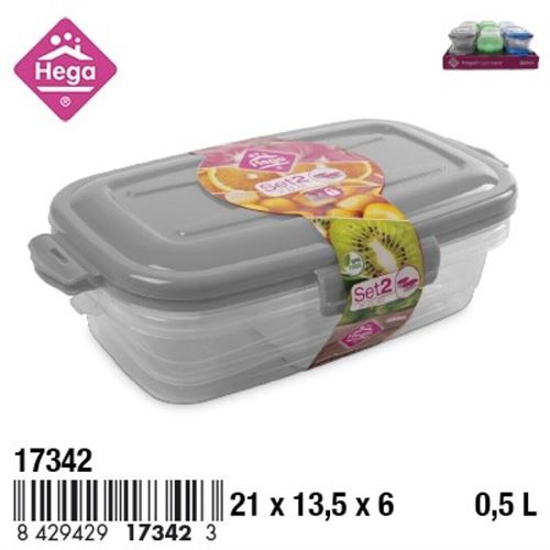 17342 CAIXA PLASTICA PARIS RETB 0,50 PK-2