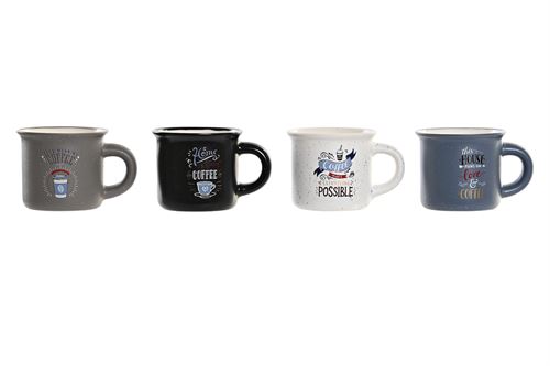 PC-201111 CANECA PORCELANA 7,5X5,7X5 70 VINTAGE 4 MOD.
