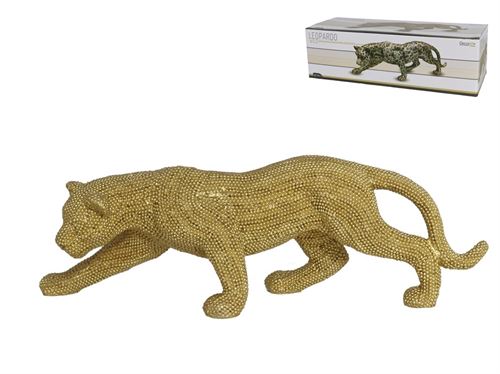 127156 LEOPARDO DECORATIVO 30X7X10
