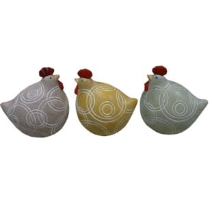 10416965 GALINHA 15cm 3Sort LK8616B_Y_CZ