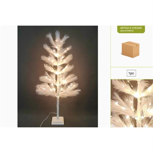 P150297788 ARVORE NATAL 2535-120-104L-D LED BRANCA 120 CM