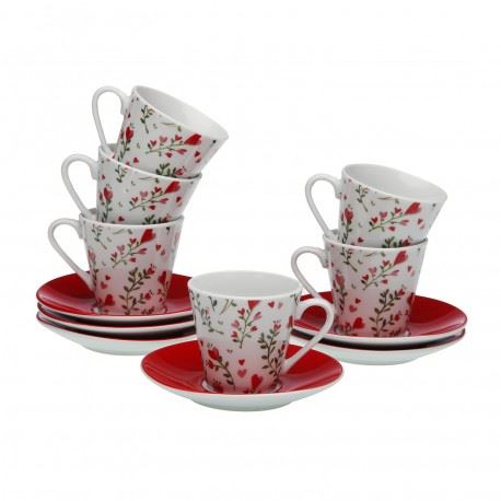 20090540 CHAVENA CAFE CERAMICA SET6