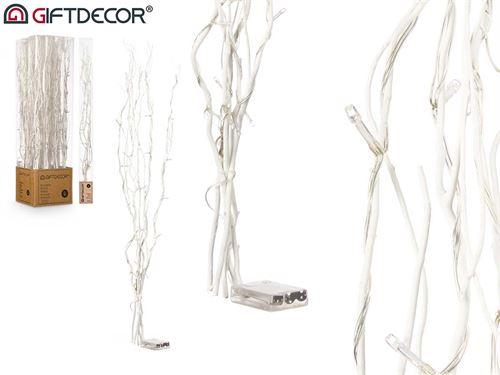 16106 RAMO VARAS 30LEDS 90CM BRANCO