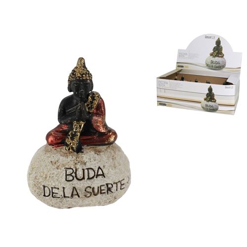 PEDRA COM BUDA SORTE 5X3,5X7CM