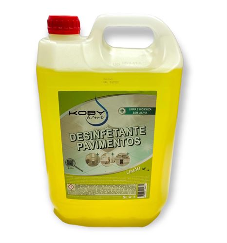 KOBY DESINFETANTE PAVIMNETO LIMAO 5LT HOME