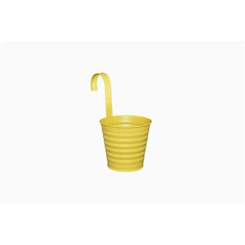P130490208 VASO AMARELO P/PENDURAR 11X10,6CM