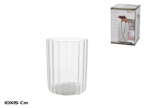 475691 VASO TUBO 10X15CM