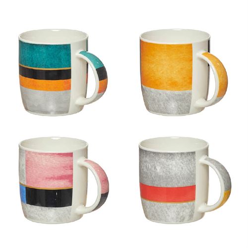 24400 PORCELANA - CANECA 350ML 4MOD