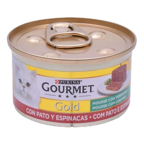 047510 GOURMET GOLD GATO PATO ESPINAF 85G