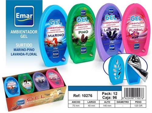 10276 AMBIENTADOR GEL 125GR SORT