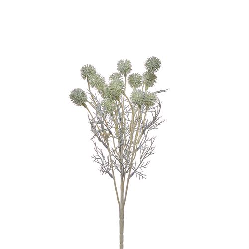 42231 HASTE - FROSTED ERYNGIUM BUNCHX5 38CM