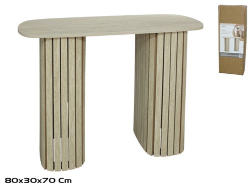 718101 MESA CONSOLA MDF 80X30X70CM