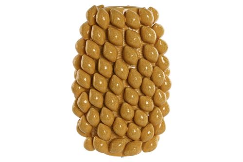 JR-214888 JARRA CERÂMICA 31,5X21X46 LIMAO AMARELO