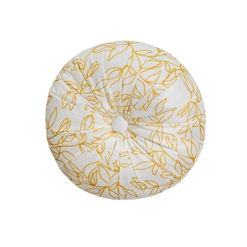 805754 ALMOFADA VELUDO IMPRESSO BELLS ÂMBAR 40 X 40 CM