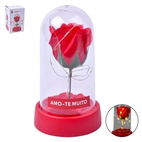 072465 FLOR C/ LUZ 8,5X15 CM SK 207-246