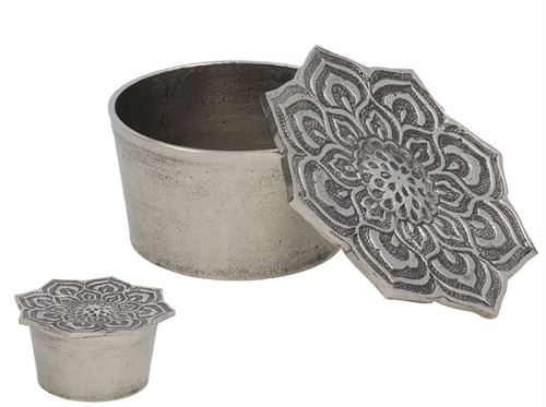 433912 TAÇA NÍQUEL LOTUS 12X12X7CM