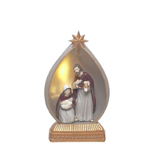 81826 NATAL - SAGRADA FAMILIA C/ESTRELA LED C 14,50 L 9,00 A 24,00