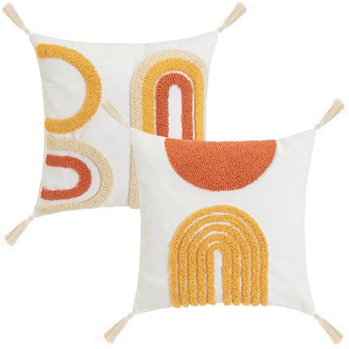 805433 ALMOFADA TERRA 2MOD POLIESTER ALGODAO 45X45CM