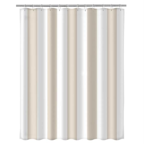 805505 CORTINA WC LINEAS POLIESTER 180X200CM