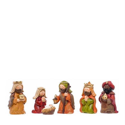 PRESEPIO MINIATURA 6PÇS 13CM