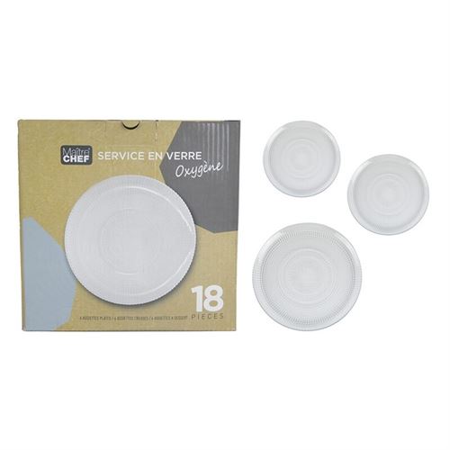 SERVVE001 SERVICIO 18 PCS OXYGENE CRISTAL