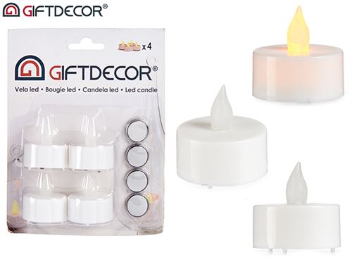 VELA TEALIGHT LED SET4