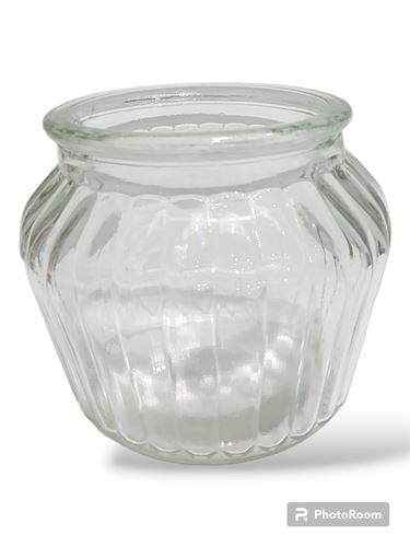 VASO VIDRO PARA ORQUIDEA 17X13CM