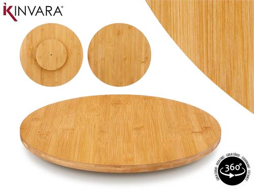 90958 TABUA BAMBU GIRATORIA 40CM