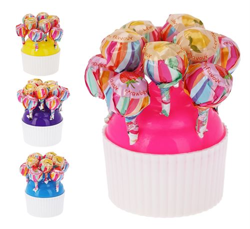 996400 CUPCAKE COM CHUPAS 10PÇS