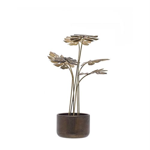 PLANTA DECORATIVA METAL 35X39X68