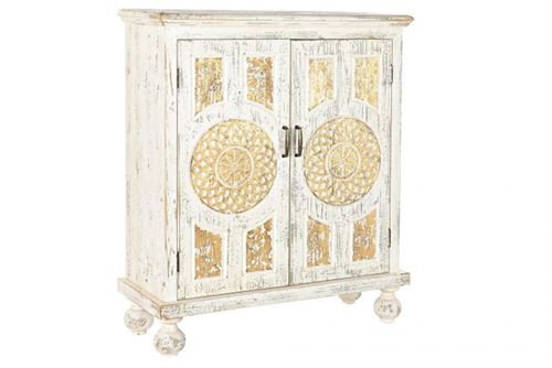 MB-192032 APARADOR ABETO MDF 93,5X36,5X110 ENVELHECIDO