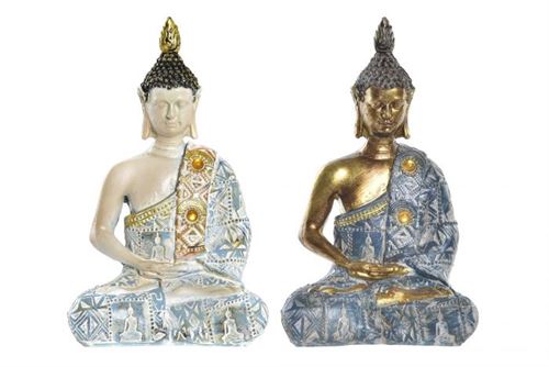 FD-195414 FIGURA RESINA 9,5X6,5X16 BUDA DESGASTADO 2 MOD.