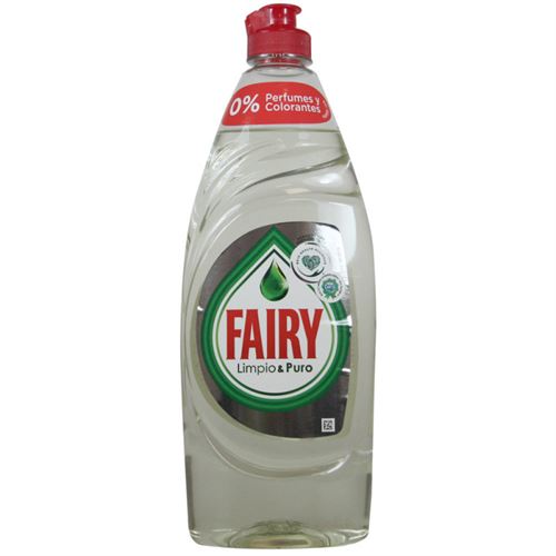 FAIRY DET.MANUAL LOIÇA LIQ. LIMPO PURO 650ML