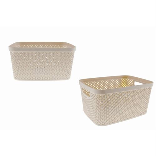 P231280238 CAIXA 04 1264 BEGE (3.5LT) 17x23.5x12cm